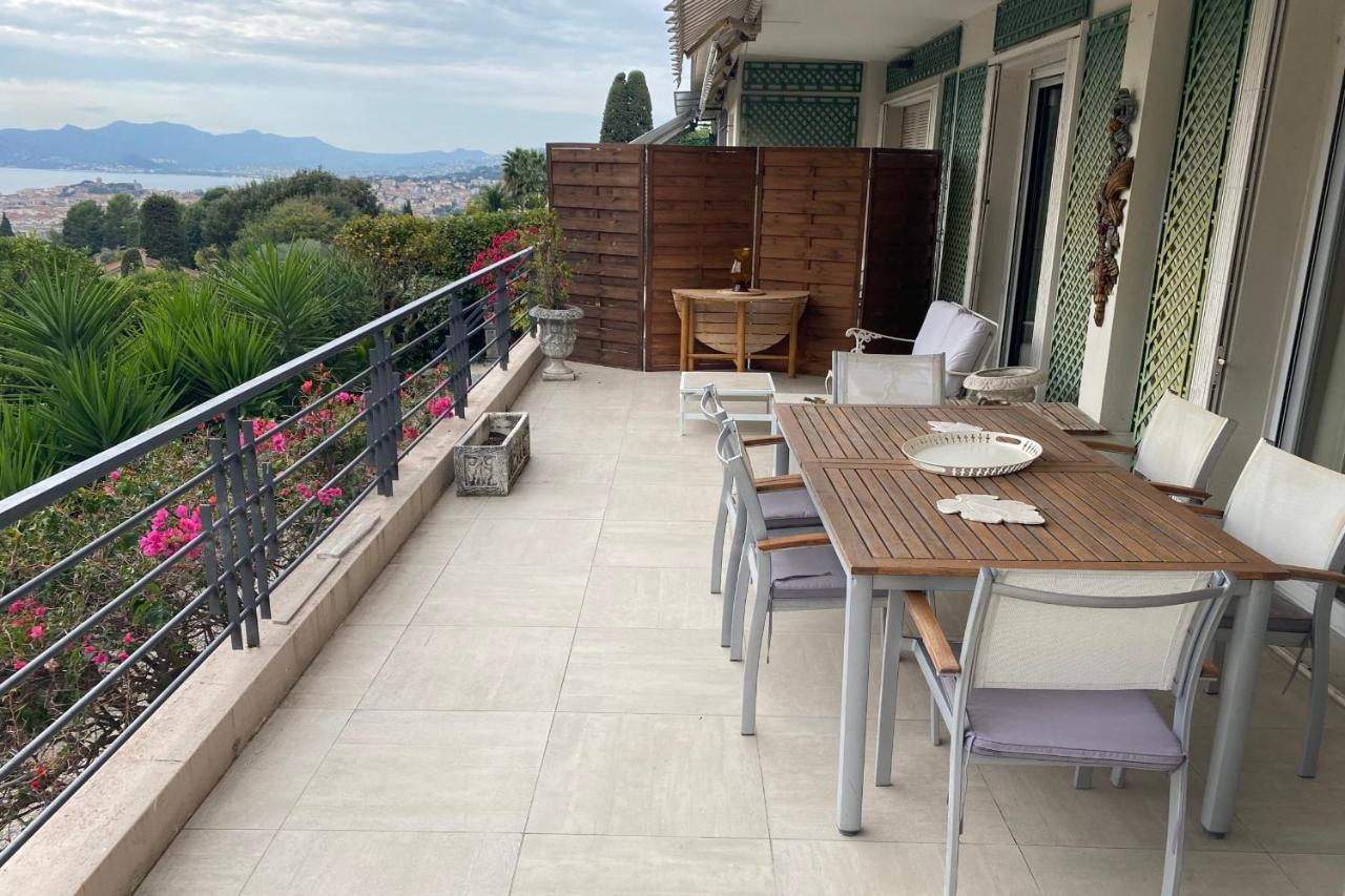 Sea View & Large Terrace Live In La Vista Leilighet Cannes Eksteriør bilde