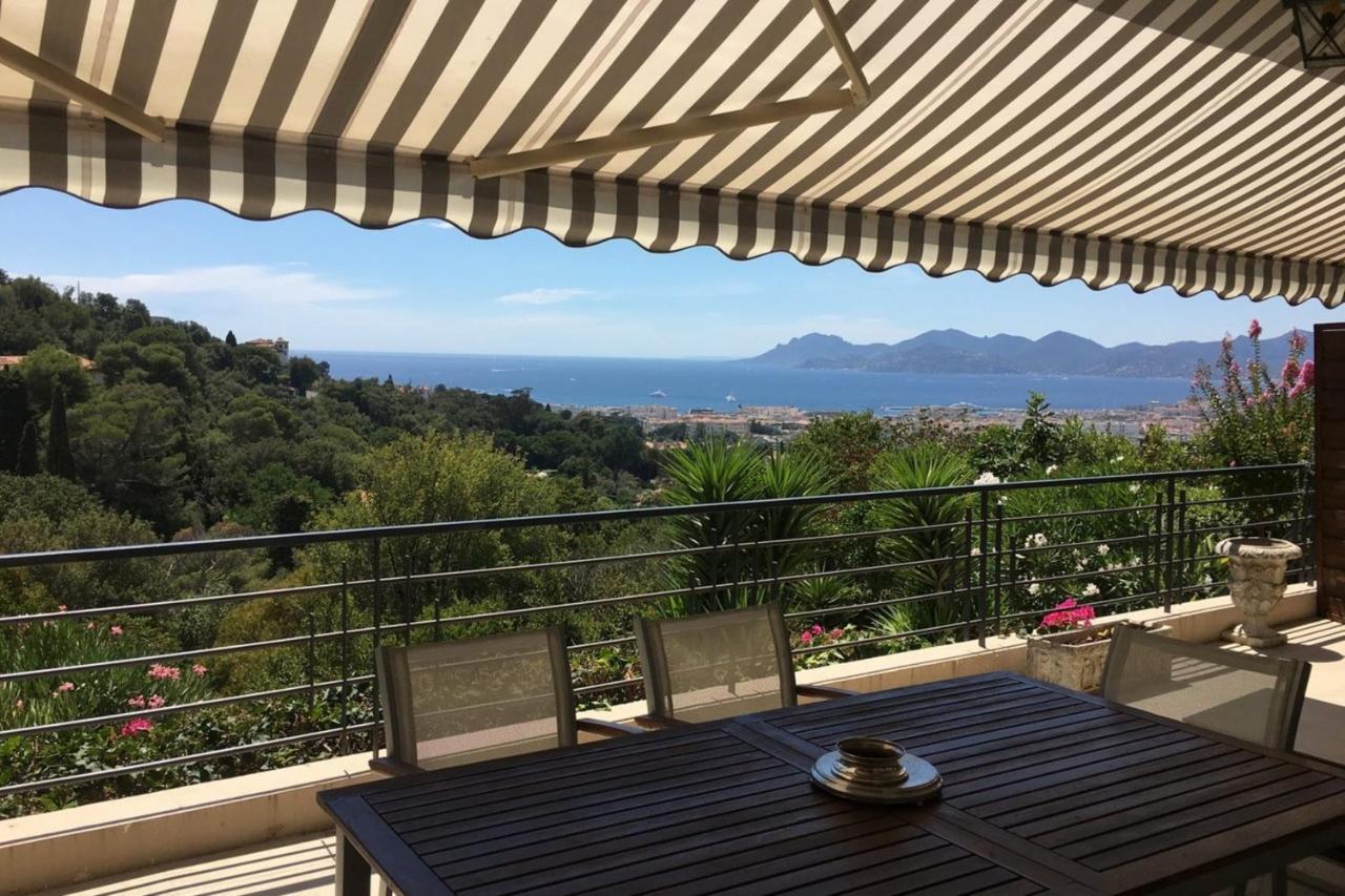 Sea View & Large Terrace Live In La Vista Leilighet Cannes Eksteriør bilde
